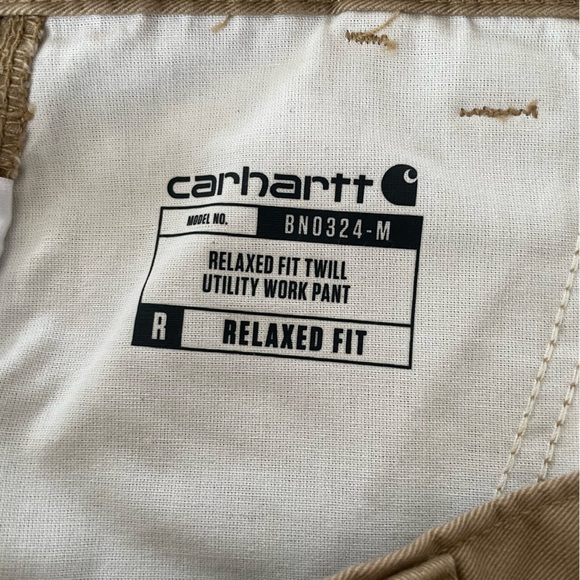 Carhartt Relaxed Fit Twill Khaki Utility Work Pants👖 - Picture 6 of 11